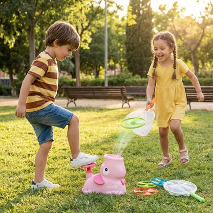 Lanzador de Discos Voladores