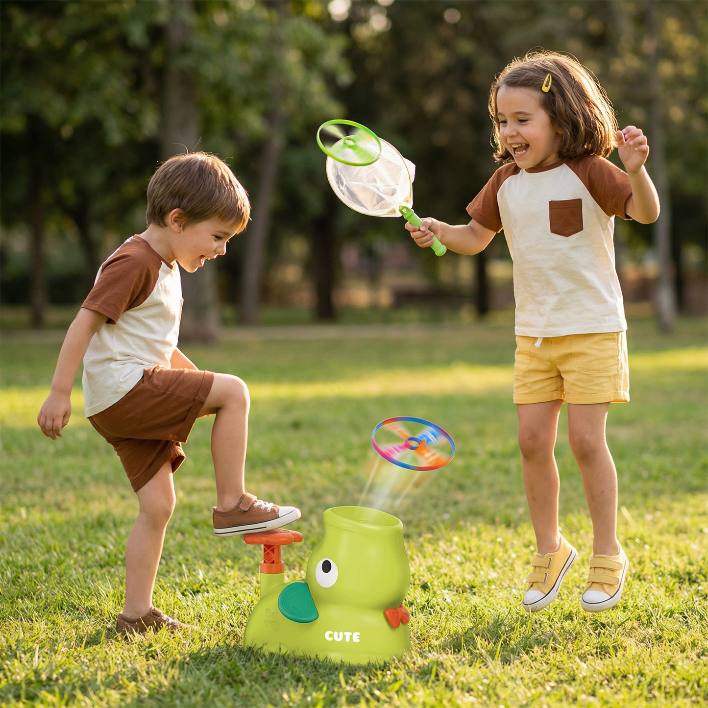 Lanzador de Discos Voladores