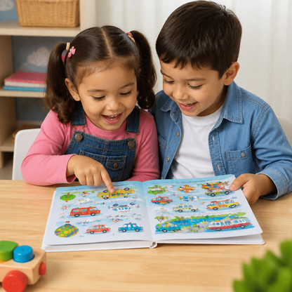 Libro Sonoro Interactivo de Inglés para Niños – Toca, Escucha y Aprende Jugando