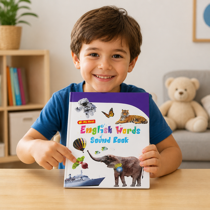 Libro Sonoro Interactivo de Inglés para Niños – Toca, Escucha y Aprende Jugando