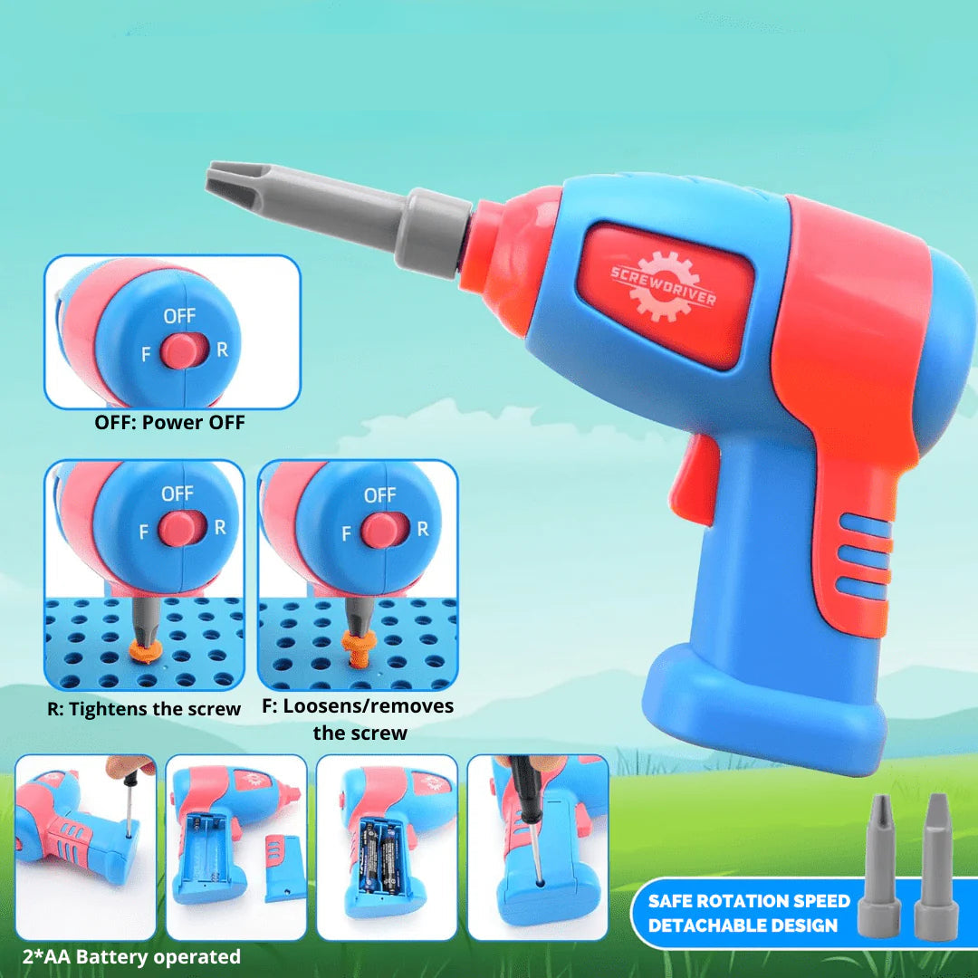 Juego de construcción para niños con adorable diseño de dinosaurio