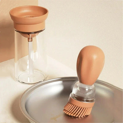 Dispensador De Aceite Con Cepillo De Silicona - Dosificación Precisa Y Fácil De Usar Para Cocinar Y Asar