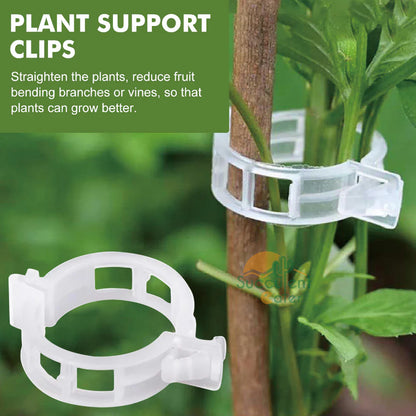 Pinza de Soporte para Plantas Trepadoras - Soporte Flexible para Tallos de Plantas Pinza de Soporte para Plantas Trepadoras
