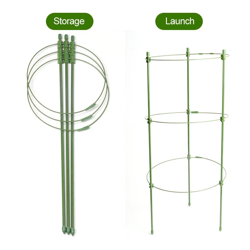 Armazón Trepador Para Plantas - Armazón De Anillas De Soporte Estable Para Plantas Trepadoras Armazón Trepador Para Plantas