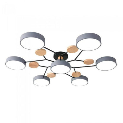 Lámpara de Techo Led en Forma de Rama