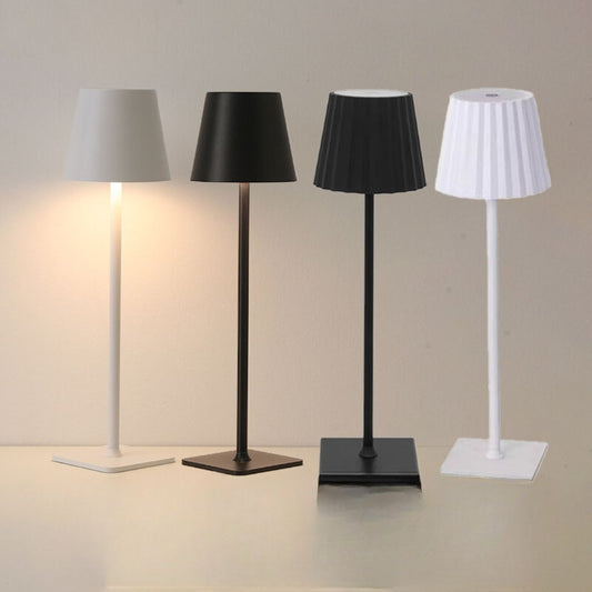 Lámpara Led de Mesa con Batería Recargable Elegante Lámpara Led de Sobremesa con Batería Recargable