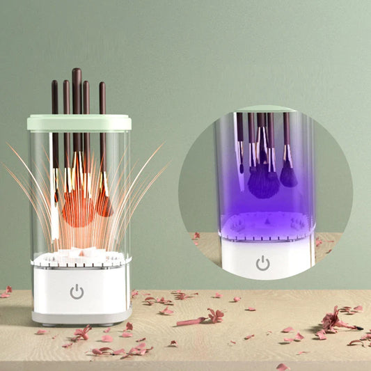 Limpiador de Brochas de Maquillaje Automático