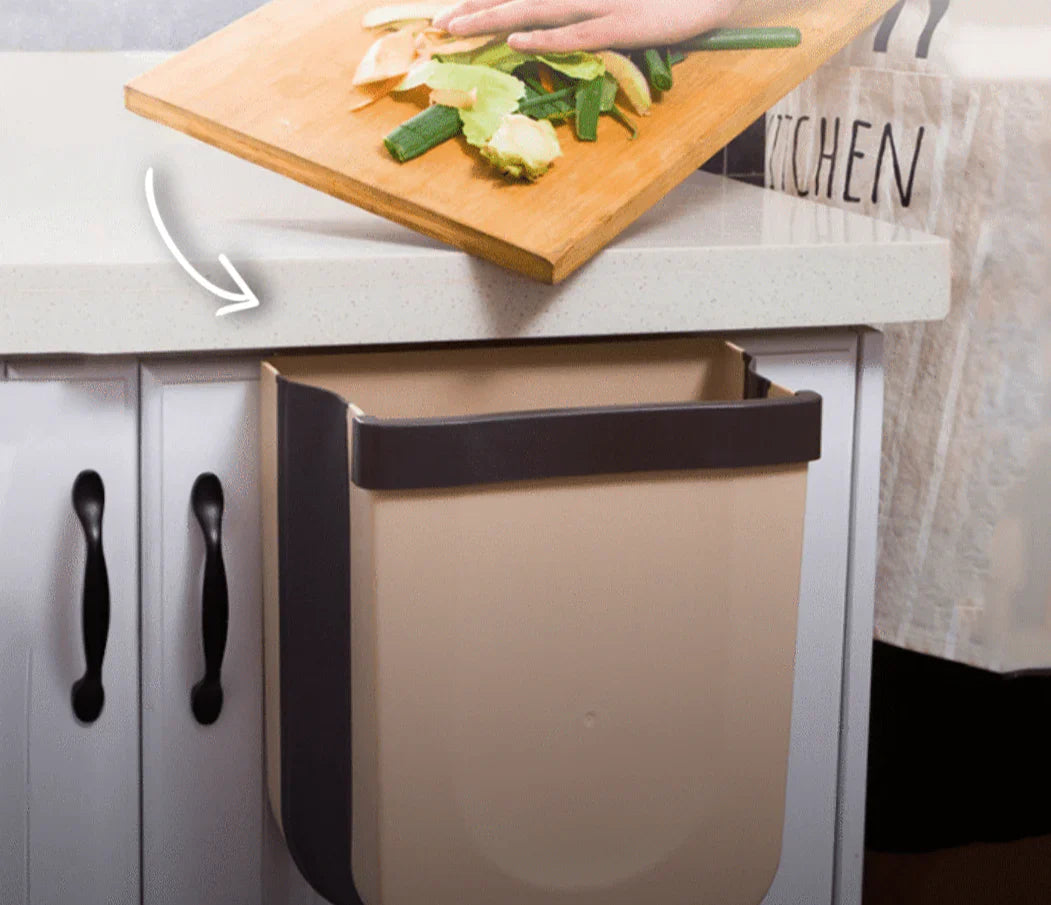 Práctica Papelera De Pared - Papelera Plegable Para La Cocina Práctica Papelera De Pared - Papelera Plegable Para La Cocina Práctica Papelera De Pared