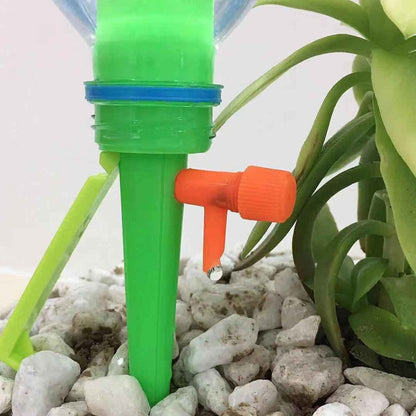 Espiga de Riego Automático para Plantas - con Adaptador para Botella Sistema de Riego Automático para Plantas