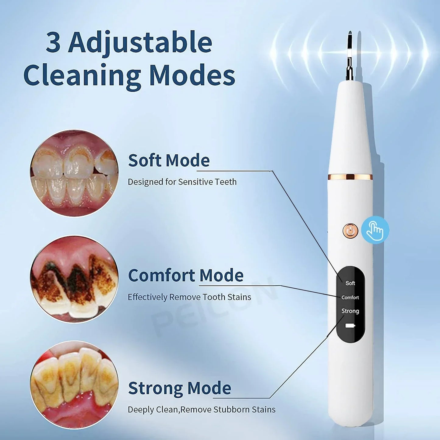 Cepillo de Dientes Sónico Eléctrico