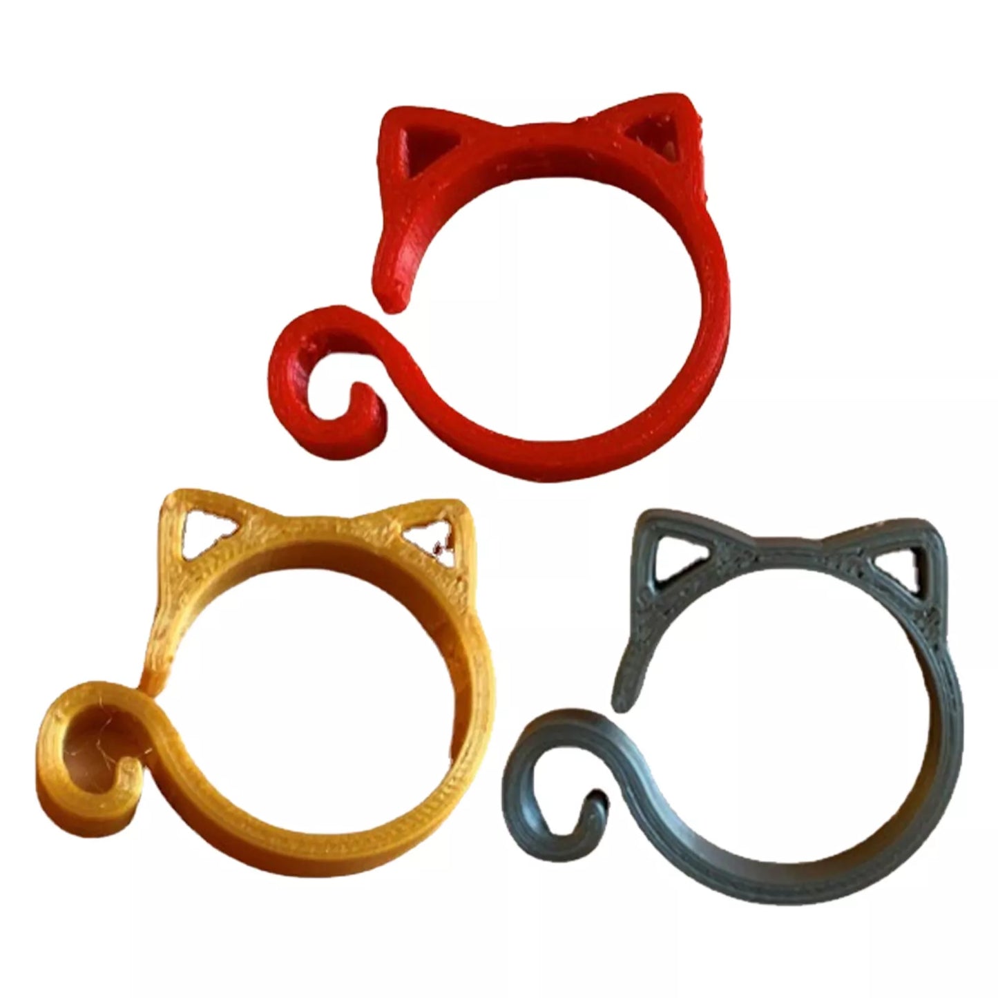 Pinza para Plantas con Forma de Gato - Simpático Soporte para Plantas de Jardín y de Interior