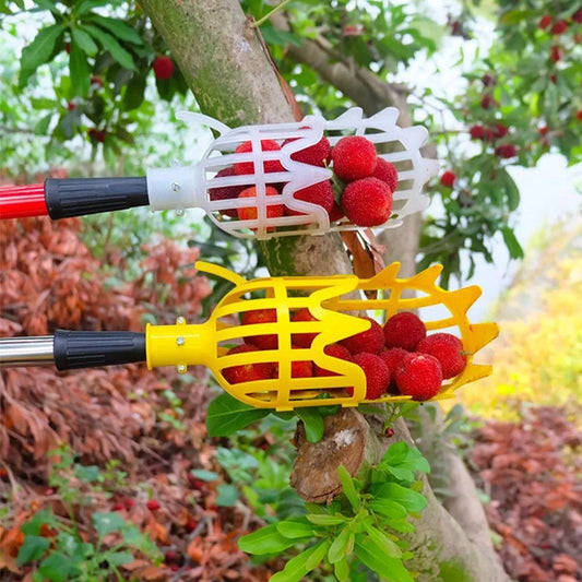 Ayuda Para La Recolección De Fruta - Práctica Herramienta De Agarre De Fruta Para Árboles Y Arbustos