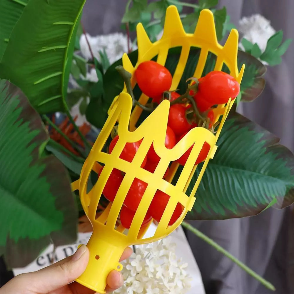 Ayuda Para La Recolección De Fruta - Práctica Herramienta De Agarre De Fruta Para Árboles Y Arbustos