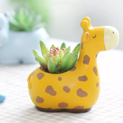 Maceteros de Animales - Divertidos Diseños de Animales para Suculentas y Cactus