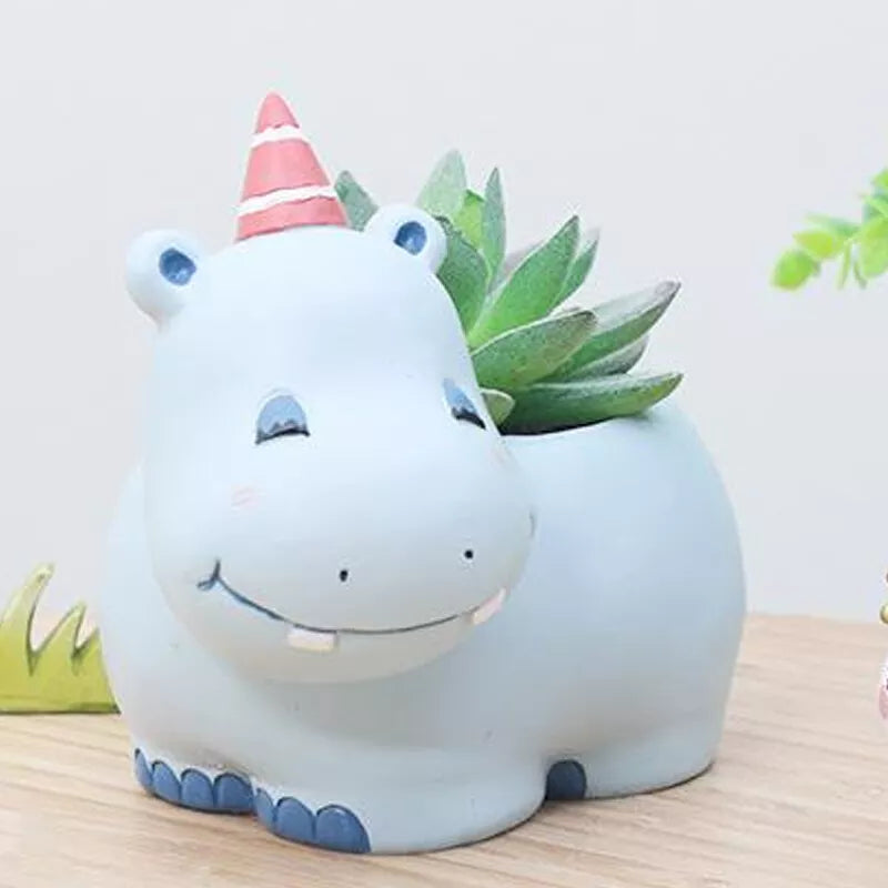Maceteros de Animales - Divertidos Diseños de Animales para Suculentas y Cactus