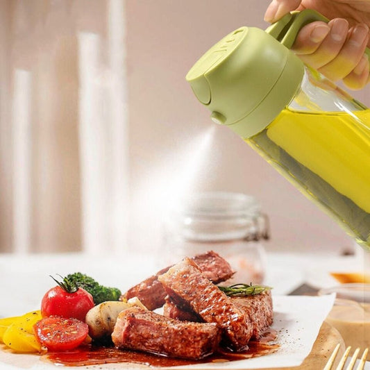 Botella Pulverizadora de Aceite 2en1