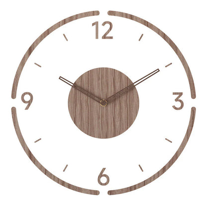 Reloj de Madera de Diseño Nórdico para la Pared Diseño Nórdico para la Pared