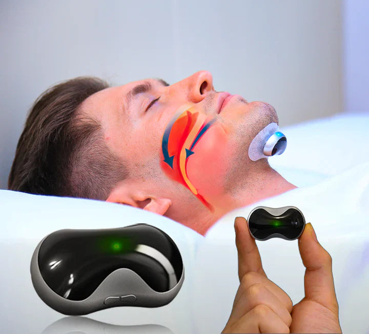 Dispositivo Electrónico Antirronquidos para Dormir Mejor