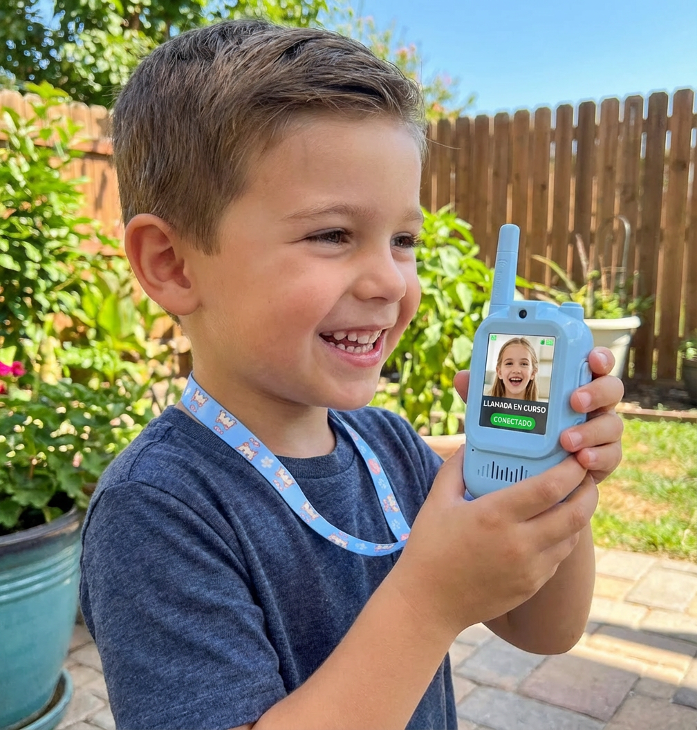 Set de Walkie-Talkies para Niños 2 unidades – Radios con Cámara y Pantalla