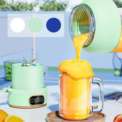 Batidora Multifunción Portátil Con Doble Tapa Y Función De Carga Usb - Para Batidos Y Almacenamiento De Alimentos Para Batidos Y Almacenamiento De Alimentos