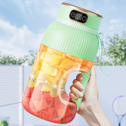 Batidora Multifunción Portátil Con Doble Tapa Y Función De Carga Usb - Para Batidos Y Almacenamiento De Alimentos Para Batidos Y Almacenamiento De Alimentos