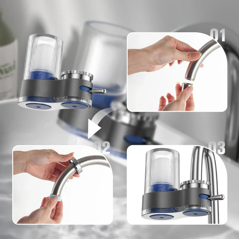 Filtro De Alto Rendimiento Para Agua Potable Limpia Y Contaminantes Reducidos