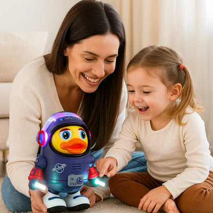 Pato astronauta bailarín