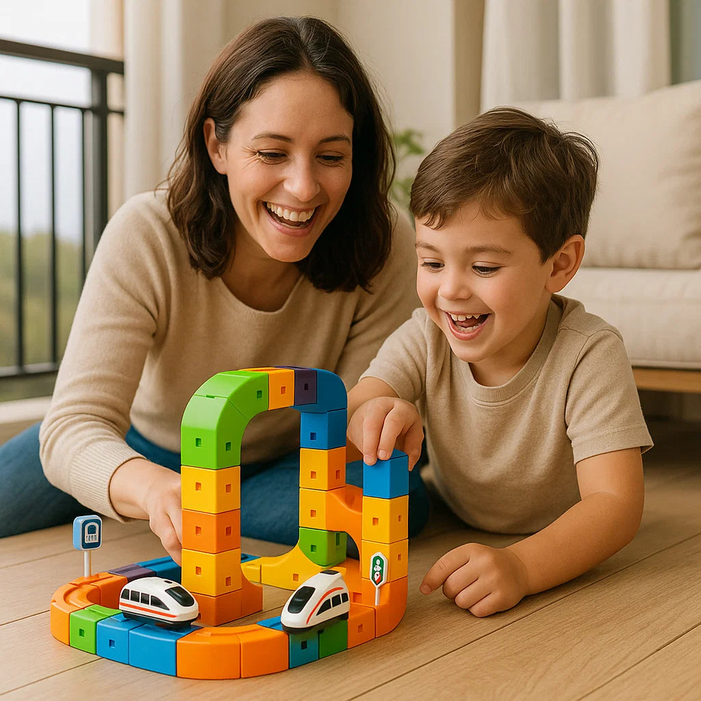 Tren mágico de cubos – juguete para niños