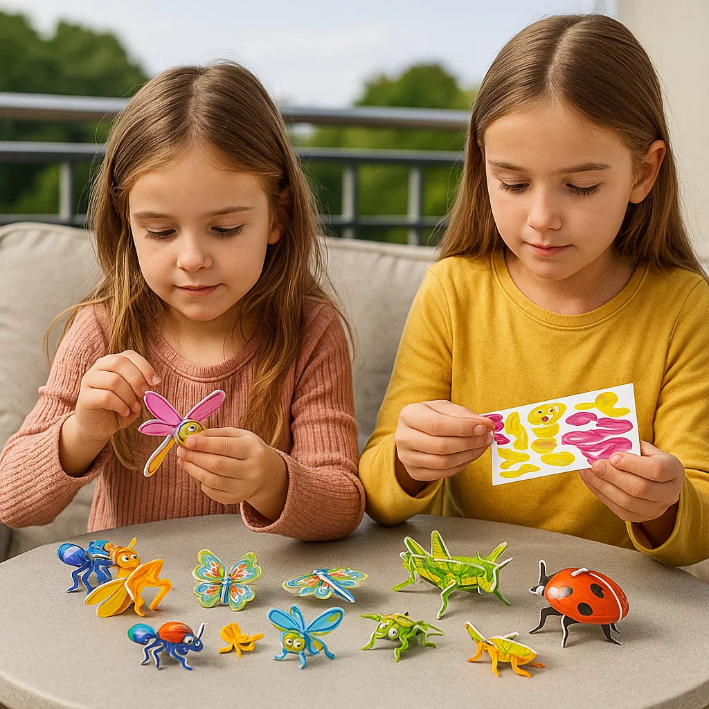 Set de rompecabezas 3D de dibujos animados para niños