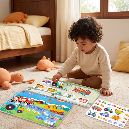 Libro Montessori de descubrimiento de profesiones para niños