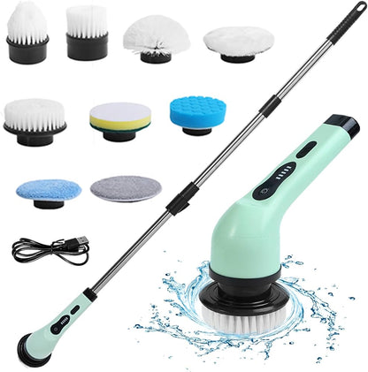 9en1 Cepillo de Limpieza Automático para Toda la Casa