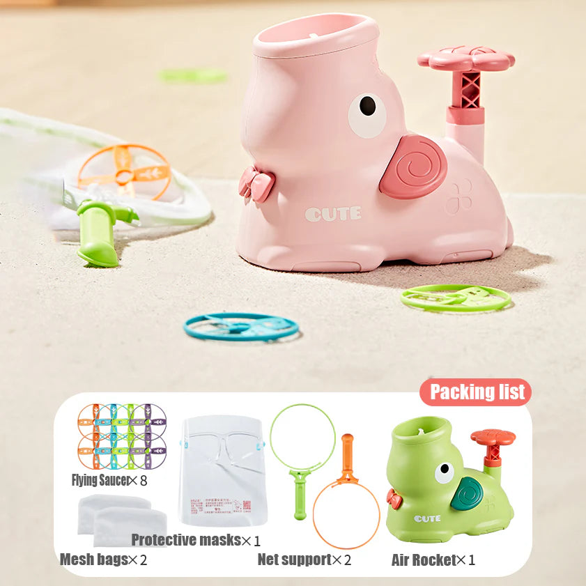 Lanzador de Discos Voladores