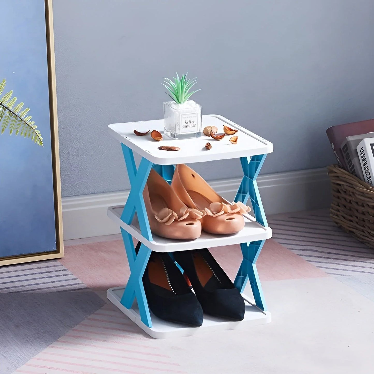 Multifuncional Y Plegable Zapatero Para Ahorrar Espacio De Almacenamiento Porta Zapatos