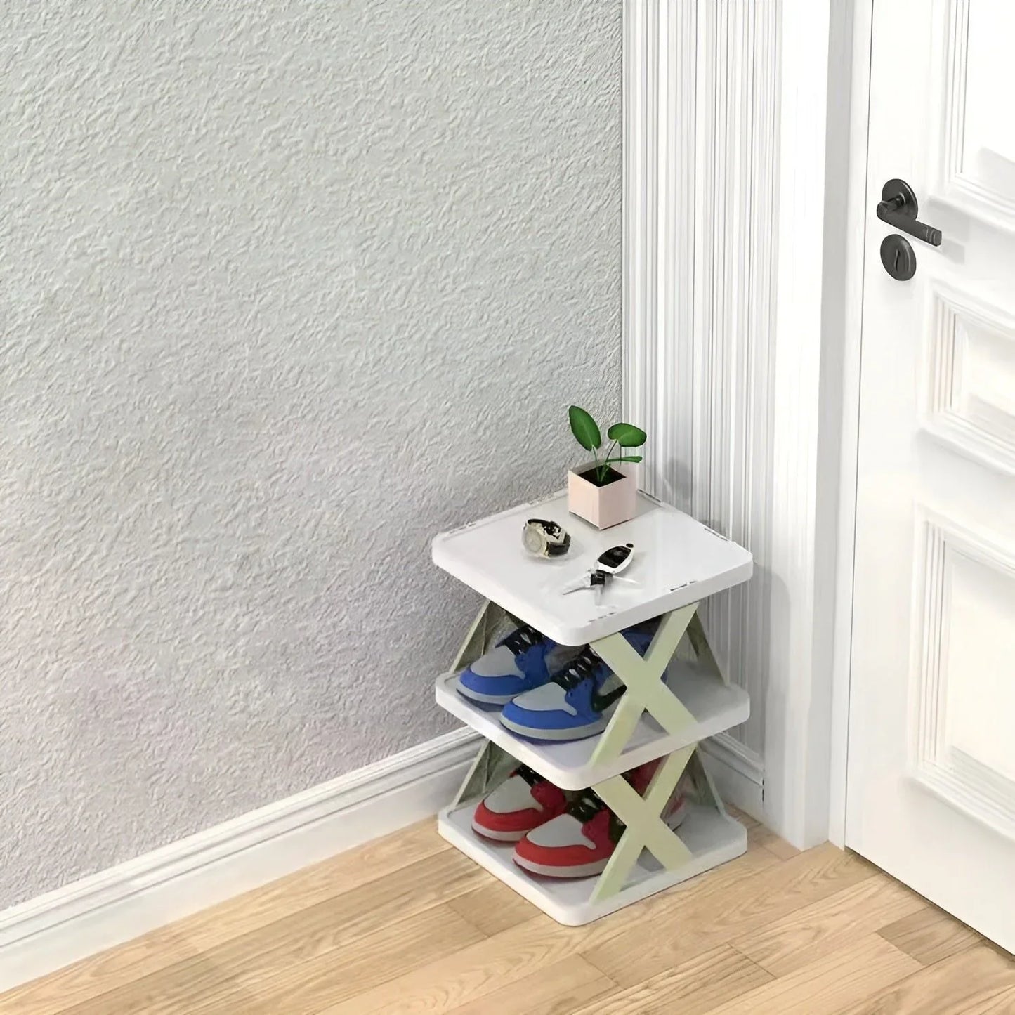 Multifuncional Y Plegable Zapatero Para Ahorrar Espacio De Almacenamiento Porta Zapatos