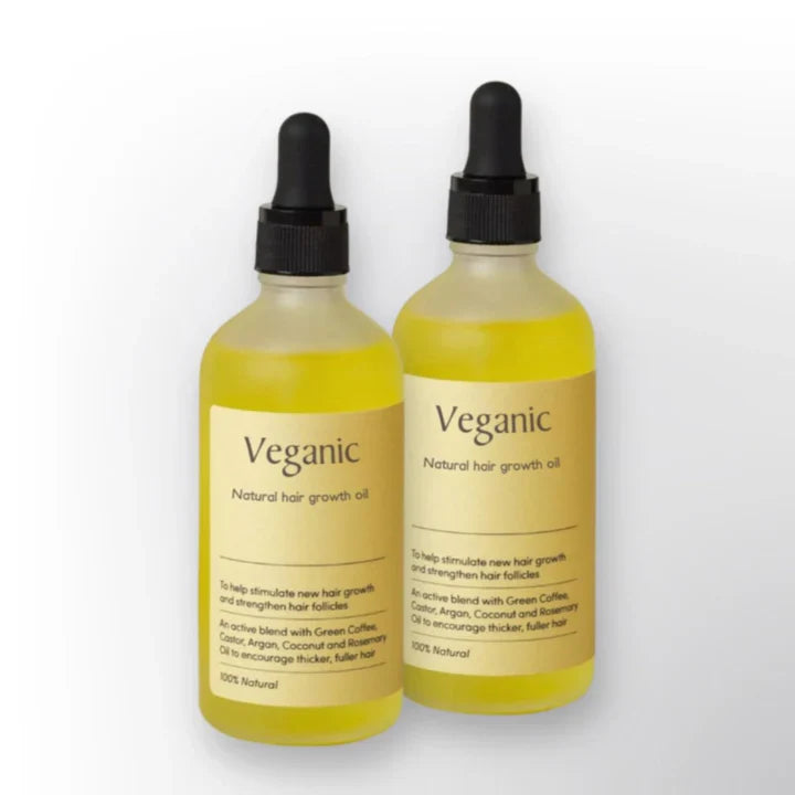 Aceite Vegano para el Crecimiento Del Cabello | Potenciador Natural para un Crecimiento Sano Del Cabello