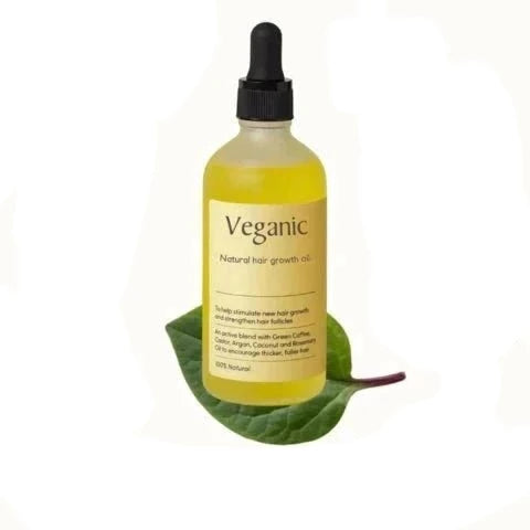 Aceite Vegano para el Crecimiento Del Cabello | Potenciador Natural para un Crecimiento Sano Del Cabello