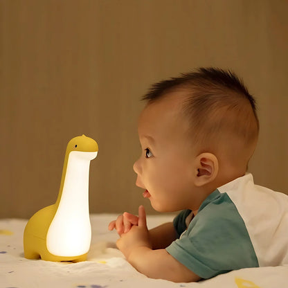 Luz Nocturna De Dinosaurio Con LED Para Niños - Iluminación Suave Para Noches Tranquilas Luz Nocturna De Dinosaurio Con Led Para Niños - Iluminación Suave Para Noches Tranquilas