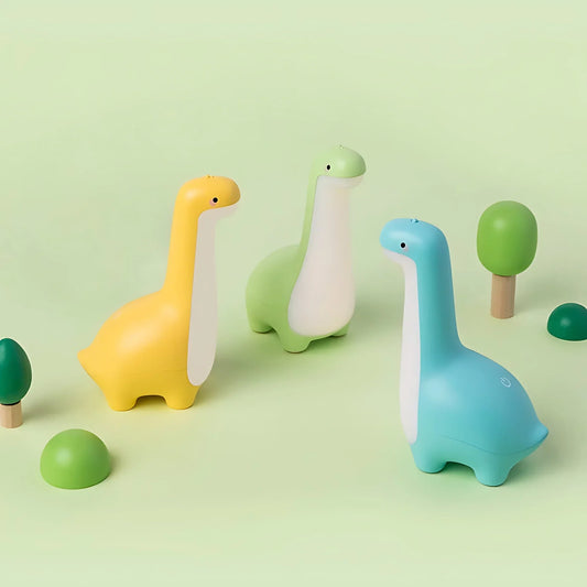 Luz Nocturna De Dinosaurio Con LED Para Niños - Iluminación Suave Para Noches Tranquilas Luz Nocturna De Dinosaurio Con Led Para Niños - Iluminación Suave Para Noches Tranquilas