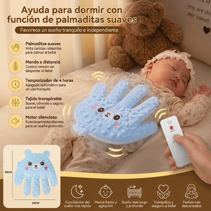 Ayuda para dormir para bebés con función de suaves palmaditas – favorece un sueño tranquilo e independiente